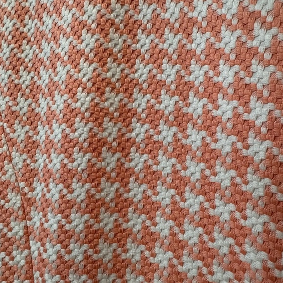 ASOS Pink Houndstooth Double-Breasted Blazer - Picture 5 of 5